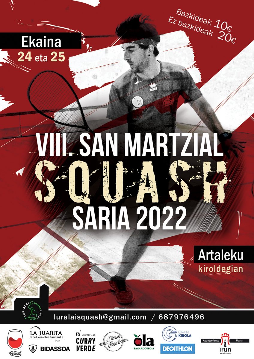 VIII. SAN MARTZIAL SQUASH SARIA 2022